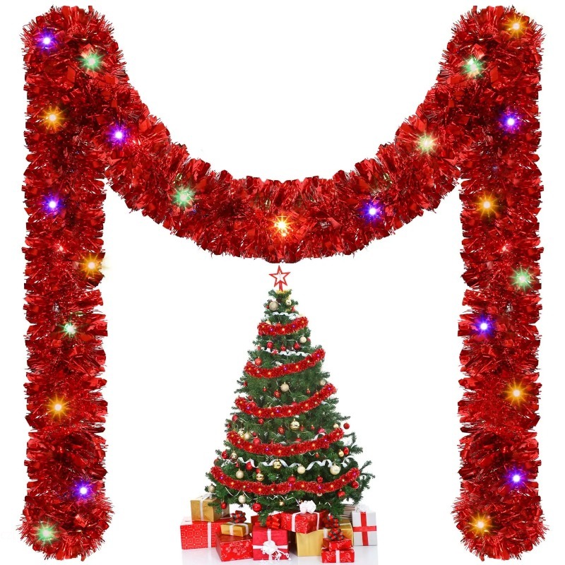 Tinsel Garland Decoration - 1 шт. 5 м. Рождественская гирлянда