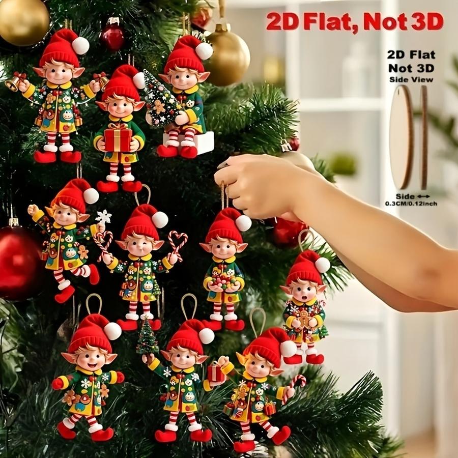 1/5/10/20/50/100 шт. 2D плоски – обзор и цена Christmas Tree Artificial