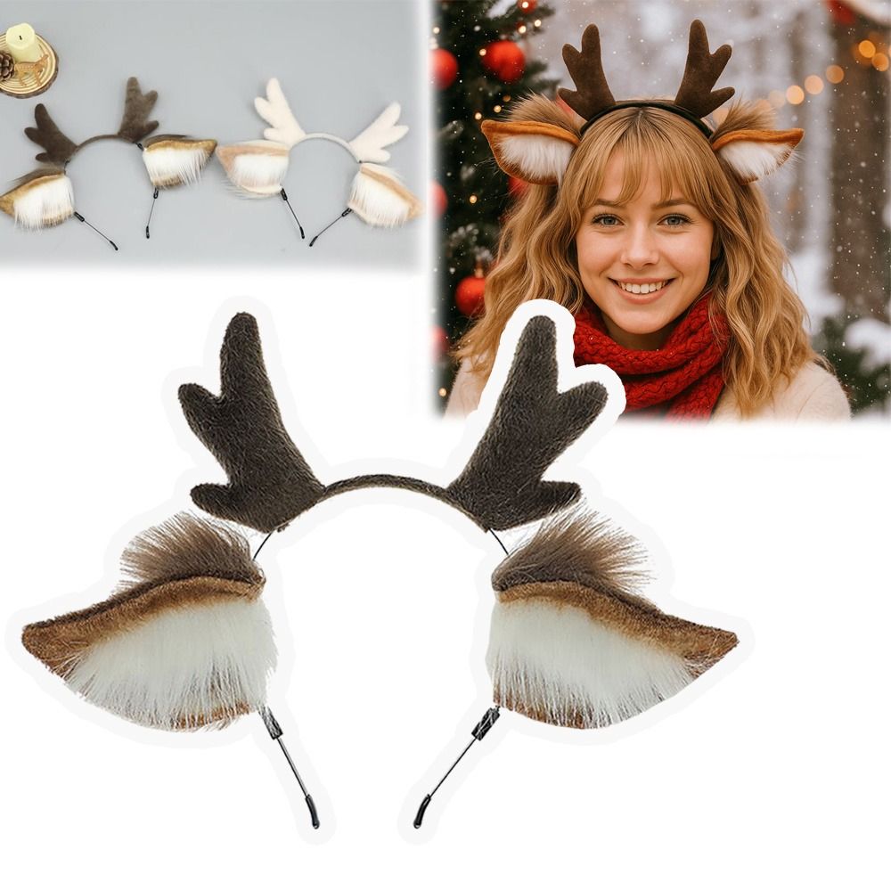Повязка на голову с оленьими у – обзор и цена Reindeer Antlers Headband