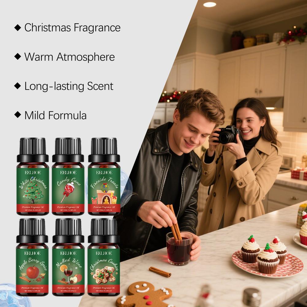 6 в 1: набор эфирных масел для – обзор и цена Holiday Candle Set